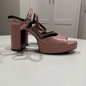 Women's Pink Platform Sandals